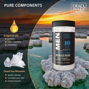 Hydrating Muscle Soak - Black and White